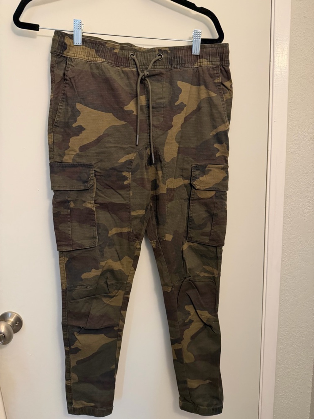CSG Men's Camo Cargo Jogger Pants